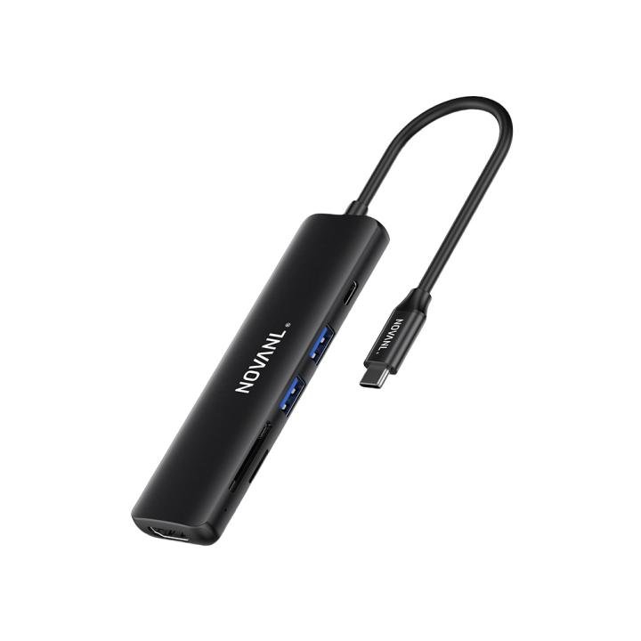 NOVANL Multifunction 6-in-1 HDMI Hub USB-C