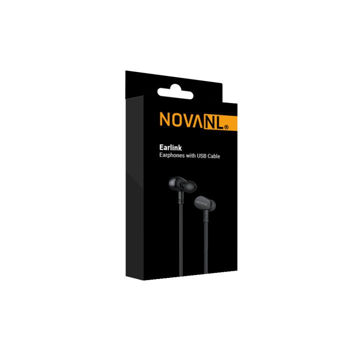 NOVANL Earlink Earphones met USB-C Cable